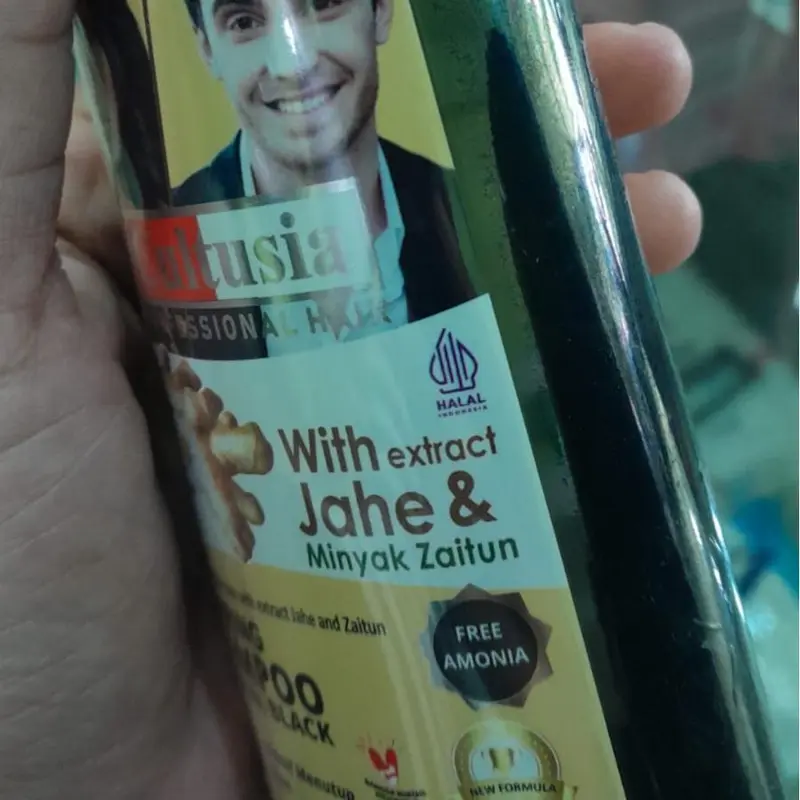 1Pc Shampoo Cultusia Black Penghitam Rambut 160 ml penghilang uban 3