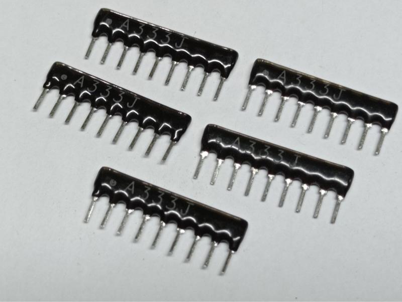 Resistor Network Rpack 33K 33 K 33 kilo 333 9 pin - Shop | Tokopedia