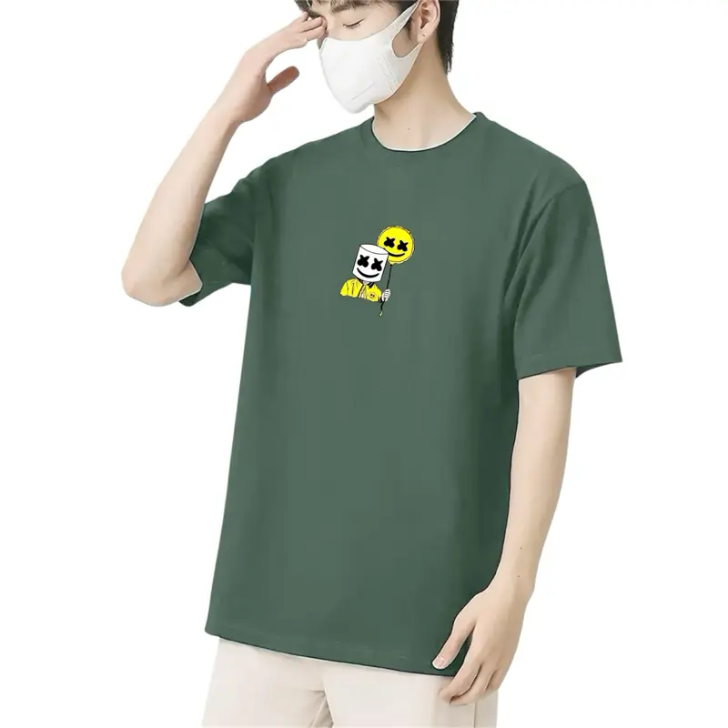 Atasan  PrintingT-shirt Kaos Unisex  |baju kaos oblong lengan pendek Pria Distro Polos Surfing Wanita Katun Combed Digital BALON Nyaman 7