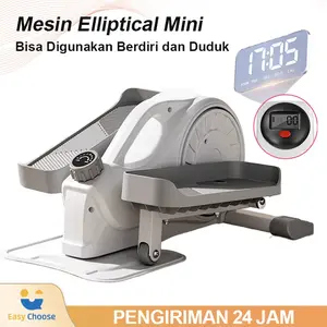 【Easy Choose】Mini Elliptical Machine Walking Pad Stepper-Alat fitness rumah