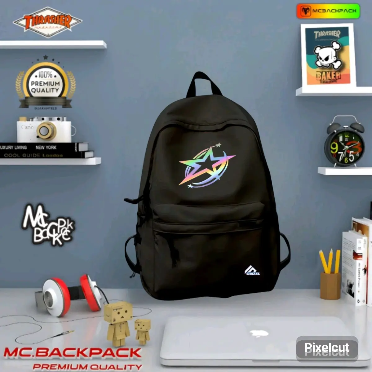 TAS RANSEL SEKOLAH TAS RANSEL GENDONG TAS RANSEL TERBARU TAS RANSEL CEWE TAS RANSEL COWO TERMURAH BERKUALITAS Kanvas