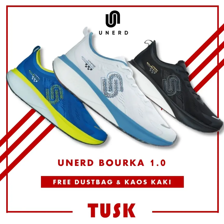 Sepatu Unerd Performance Bourka Sepatu Sport Running Sepatu Olahraga Lari Long Run Unerd