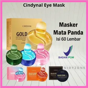 CINDYNAL 60 LEMBAR MASKER MATA PANDA EYE MASK COLLAGEN BPOM