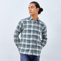 Gambar M231 Kemeja Pria Flannel Panjang Hijau 0147 - L dari M231 Official Kab. Tangerang 1 Tokopedia