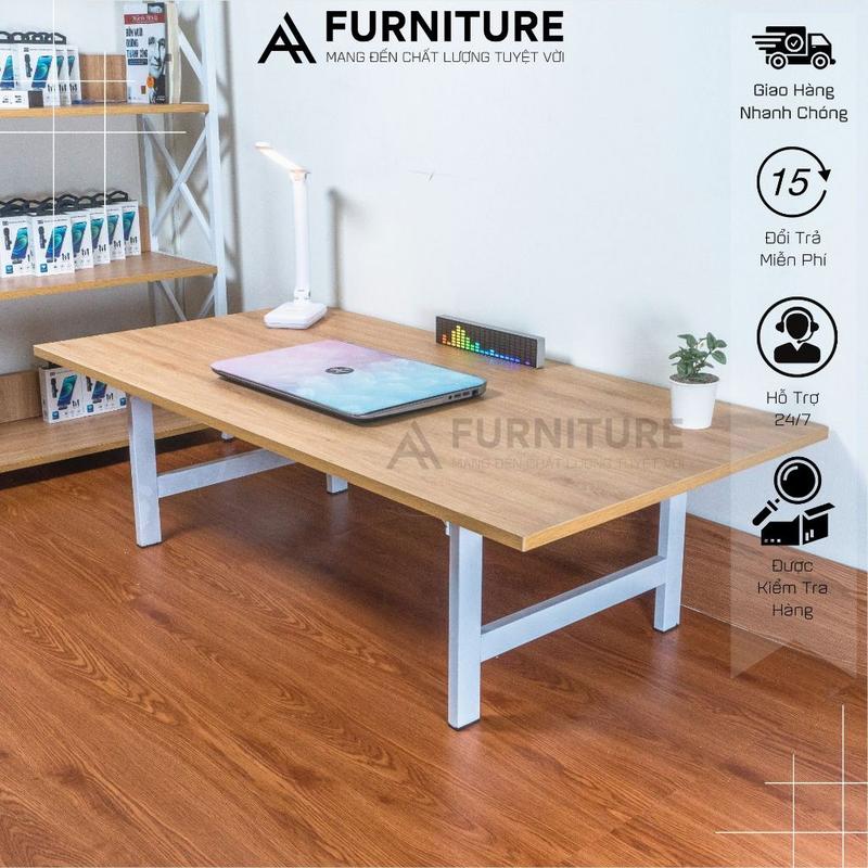 CODBàn Học Ngồi Bệt Kiểu Nhật Size Lớn 120x60x35cm - Bàn Thấp Gập Gọn Tiện Lợi,…