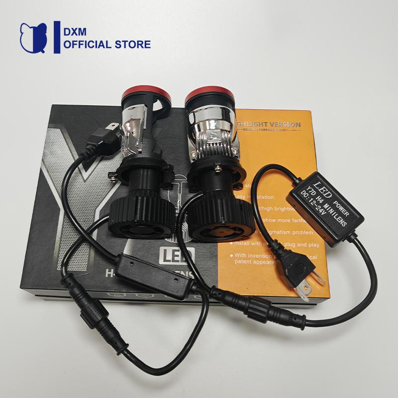 Y7D Lampu Led Mobil Dan Motor H4 /Biled/ Mini PJECTOR PROJIE Y7D SUPER BRIGHT 45 Watt Car Reflektor 3