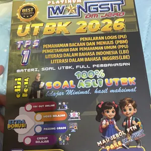 [TPS PLATINUM EDISI 2026] UTBK 2026 Buku Wangsit Om Jero TPS UTBK SNBT 2026