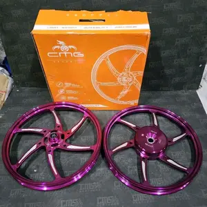Velg CMG MG6 Six Star R17 17 x 140 Depan Belakang Honda Beat Vario 110 Scoopy Genio Vario