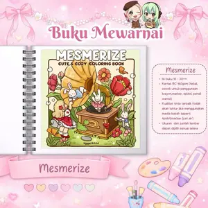 Mesmerize Coloring Book – Cute & Cozy