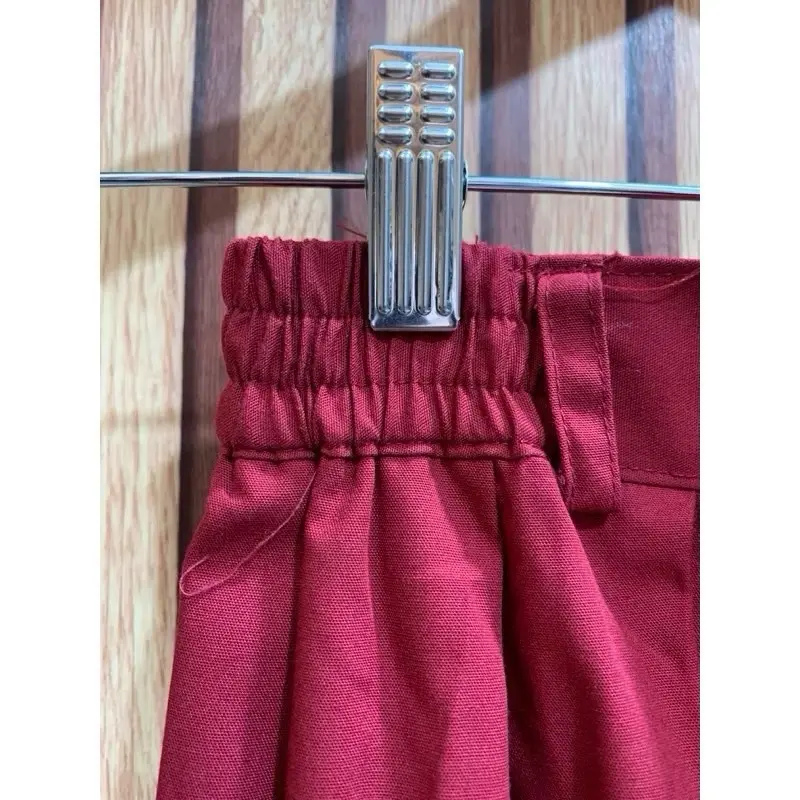 Rok Panjang SD/MI Model Rempel Merah Putih Hijau Cokelat Hitam 8
