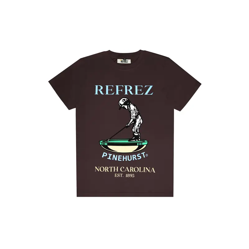 Refrez Kaos T-Shirt Pinehurts Coklat 0