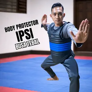 Body Protector Pencak Silat Dewasa IPSI – Busa Tebal, Velcro Kuat | Tanuki