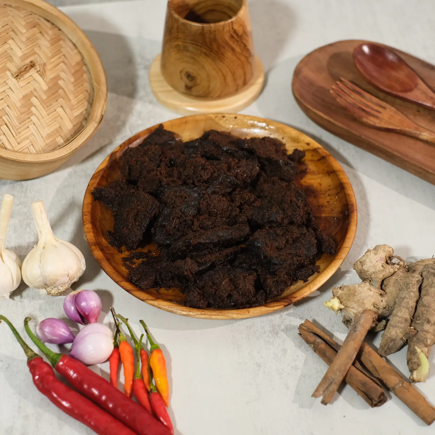 Rendang Paru Sapi 500 gram || Rendang Yonaniko || Rendang Premium