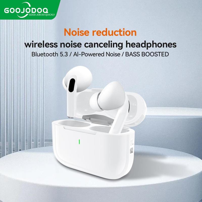 [EXCLUSIVE BAIMWONG] GOOJODOQ J206 Earphone bluetooth TWS Pro Earphone Nirkabel Headset Bluetooth 5.3 earphones BT Handset Bluetooth 0