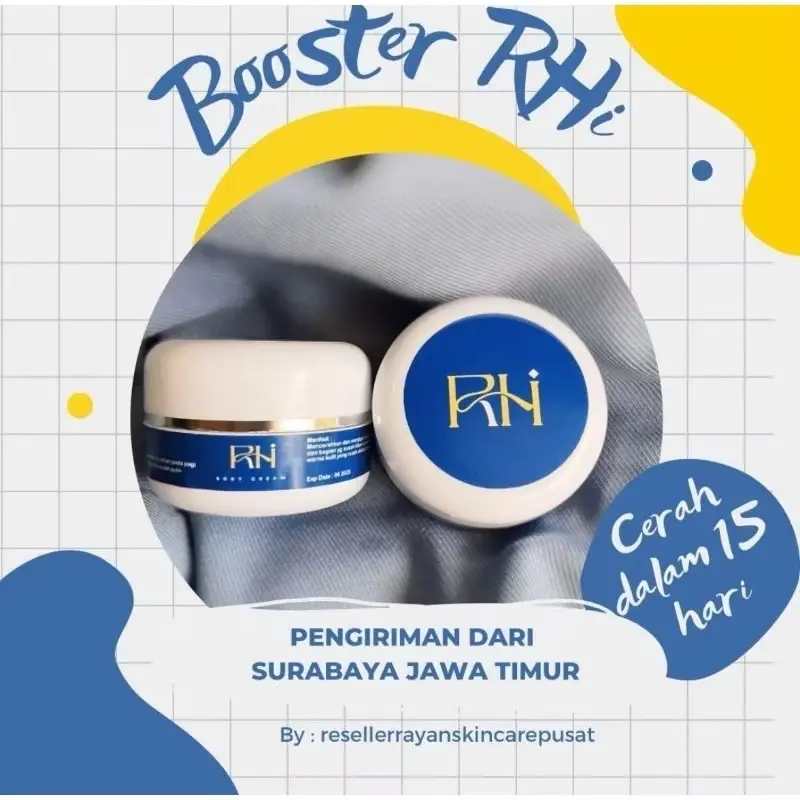 ￼️Ori reseller resmi️Rayanskincare RHI Skincare Booster pemutih badan isi 30 gram