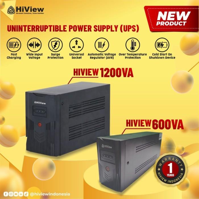 Gambar UPS Stabilizer Hiview 600 VA - 1200 VA with AVR - 600VA with AVR dari Barrier Gate ID Kota Bekasi Tokopedia