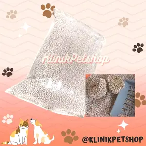 Pasir Wangi Gumpal Kucing 1000 Gram Repack Original Produk Pasir Kucing