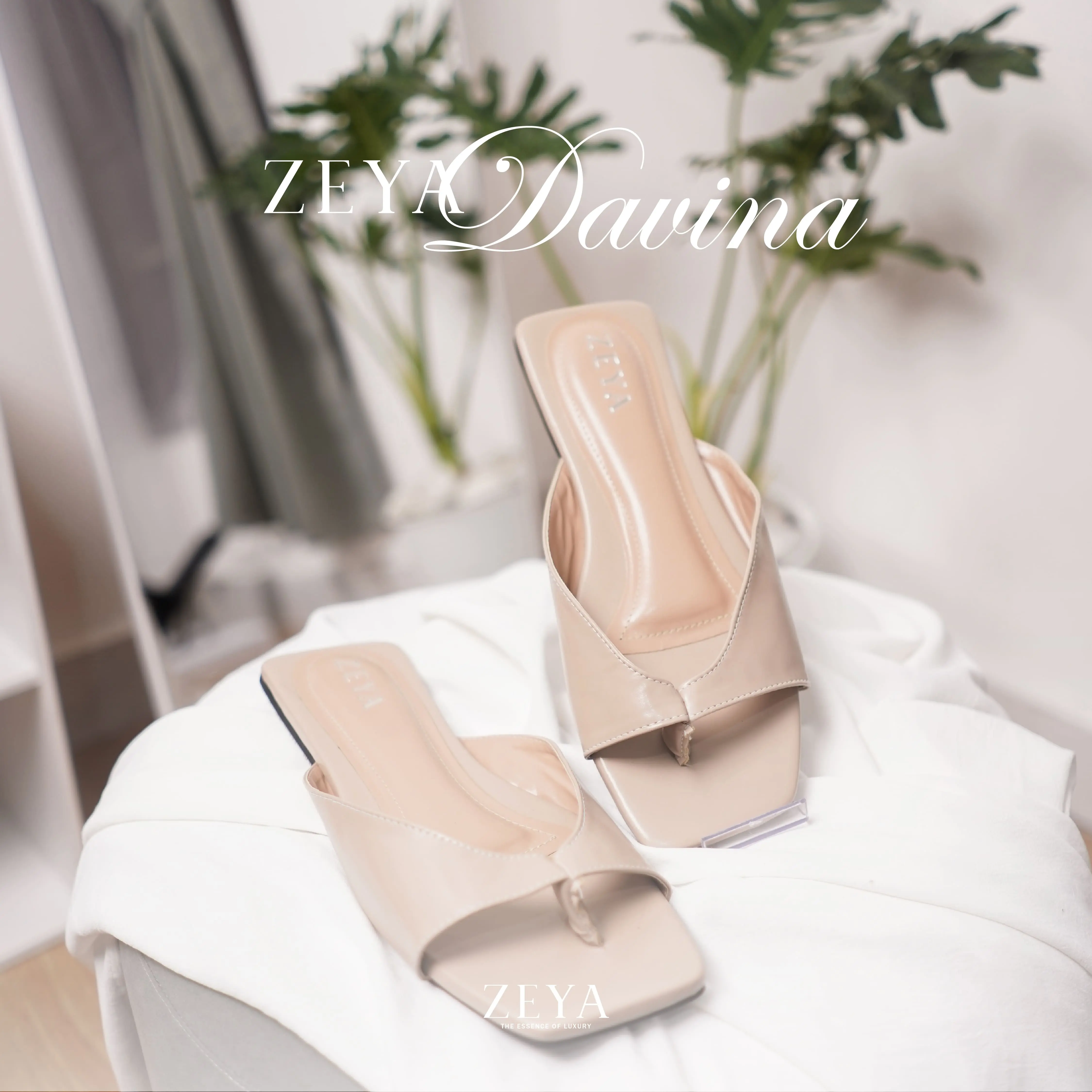 ZEYA DAVINA | Sendal Flat wanita Empuk Sandal wanita Sendal Teplek