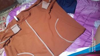 Product Review of MT - Tania Gamis Strip Kombinasi Elegant Bahan Knit Osaka [READY SIAP KIRIM] from 💋**💋 1