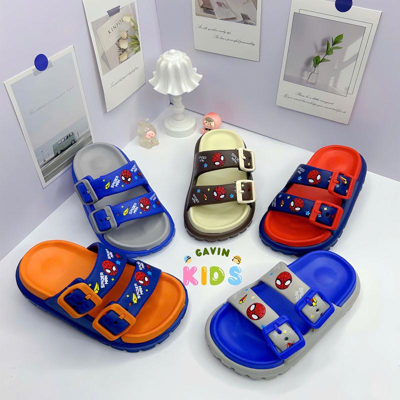 (FORM TO) Dép Lê 2 Quai Spiderman Cho Bé Trai Siêu Nhẹ, Chống Trơn Trượt 2025
