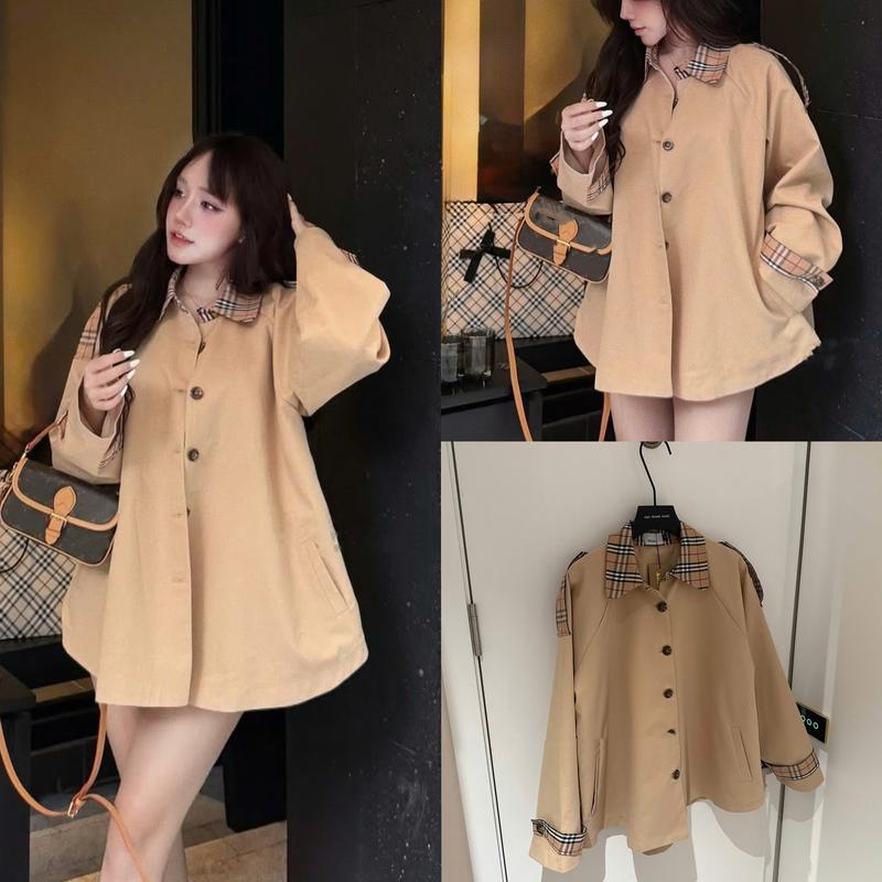 Tặng quần Đầm váy nữ babydoll cổ sơ mi dáng suông phong cách tiểu thư sang chảnh HANHAN V299