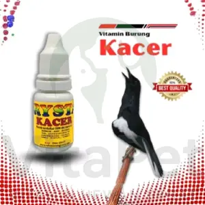 Crystal Kacer Vitamin Burung Kacer Macet Bunyi Suplemen Harian Penggacor Burung 15ml