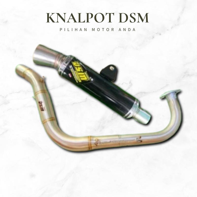 Product Introduction of Knalpot Racing Fullsystem DSM BLACK SERIES Inlet 38 & 50 Motor (Beat,Vario,Scoopy,Mio) - Karet, Motorcycle 23