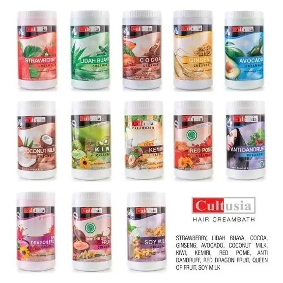 Cultusia Creambath Kemasan 1 Kg All Variant - Krimbat cultusia semua variant