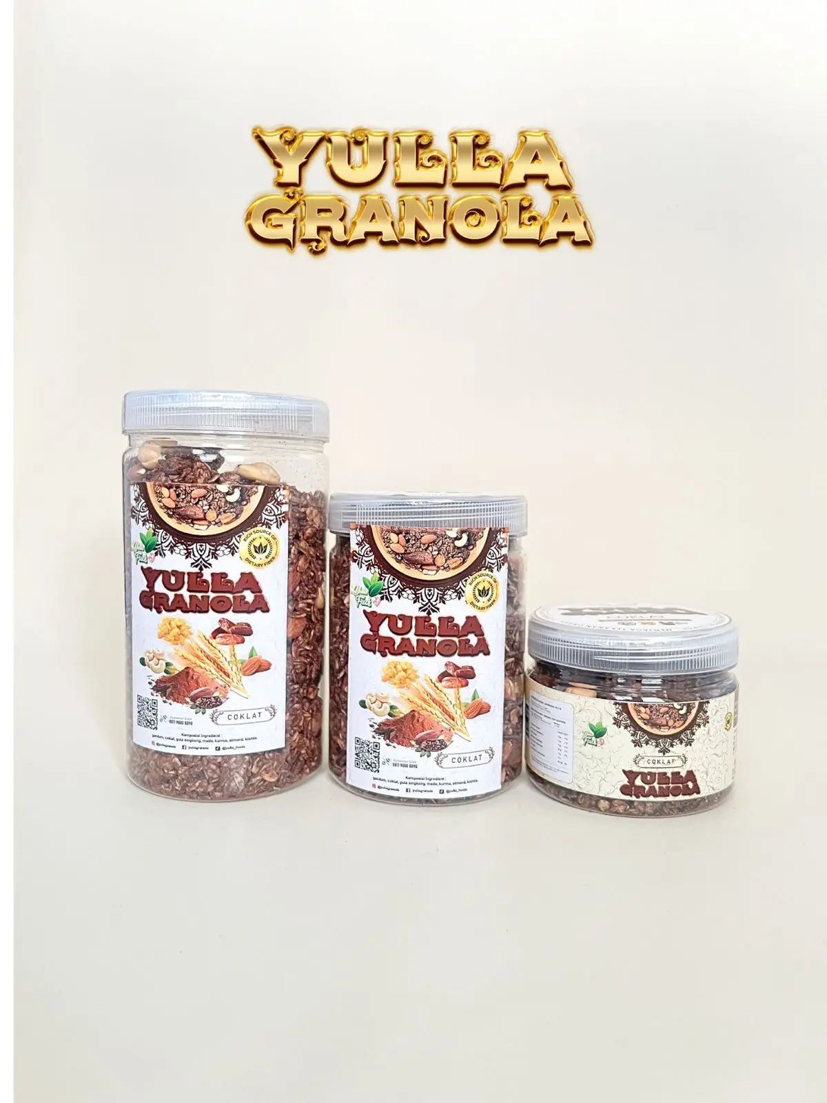 Yulla Granola Makanan Sehat Rasa Coklat