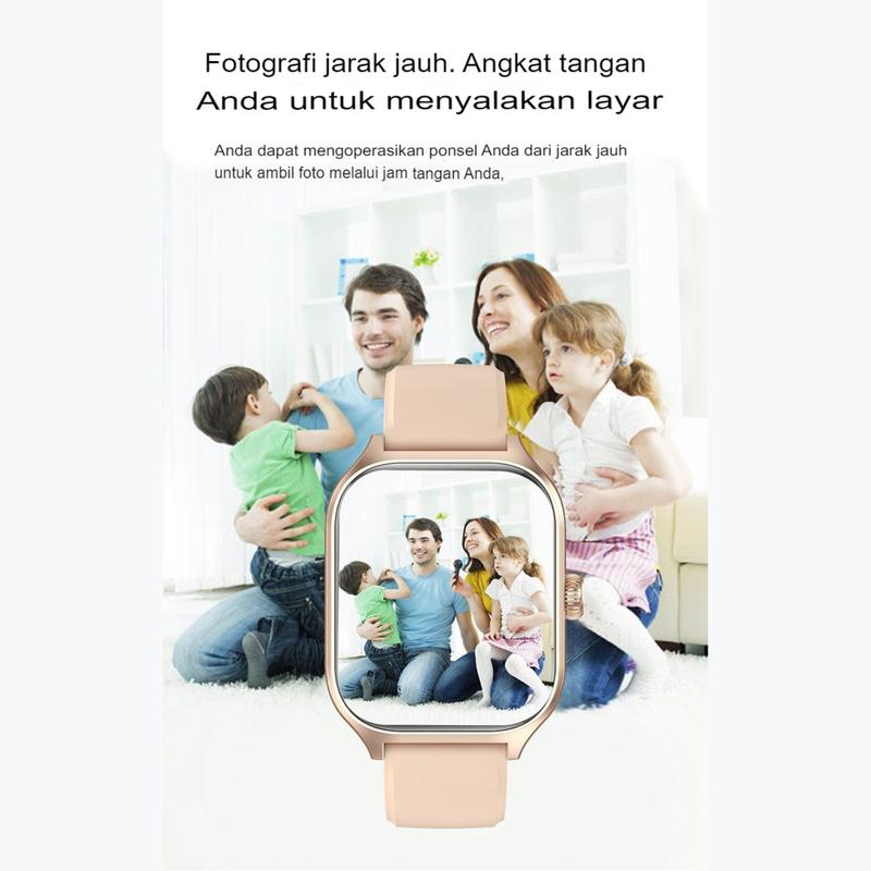 (BISA COD) Jam Tangan Pintar 2024 Smartwatch GTS 4 Watch Series 9 Anti Air Fitur Panggilan Bluetooth Kalkulator Pemantauan Kesehatan Olahraga 7