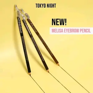 Melisa Pensil Alis Murah Eyebrow Brow Waterproof Pencil 2,5gr