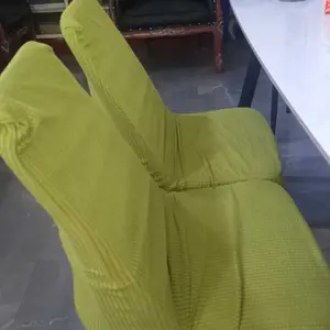 Elastic Chair Cover Corn Grid / Penutup Sarung Kursi Makan Bangku Elastis Scretch