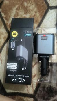Product Review of Volza Retractable Charger (4in1) Kabel Fast Charging Cable Adaptor Aluminium Panjang iphone from d**c 2