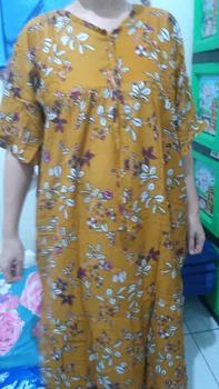 Product Review of DASTER JISSO JUMBO BUSUI WANITA BAHAN RAYON PREMIUM ADEM NYAMAN RATU LAKU DASTER Bumil Dress  Rempel from S**y M**h 0