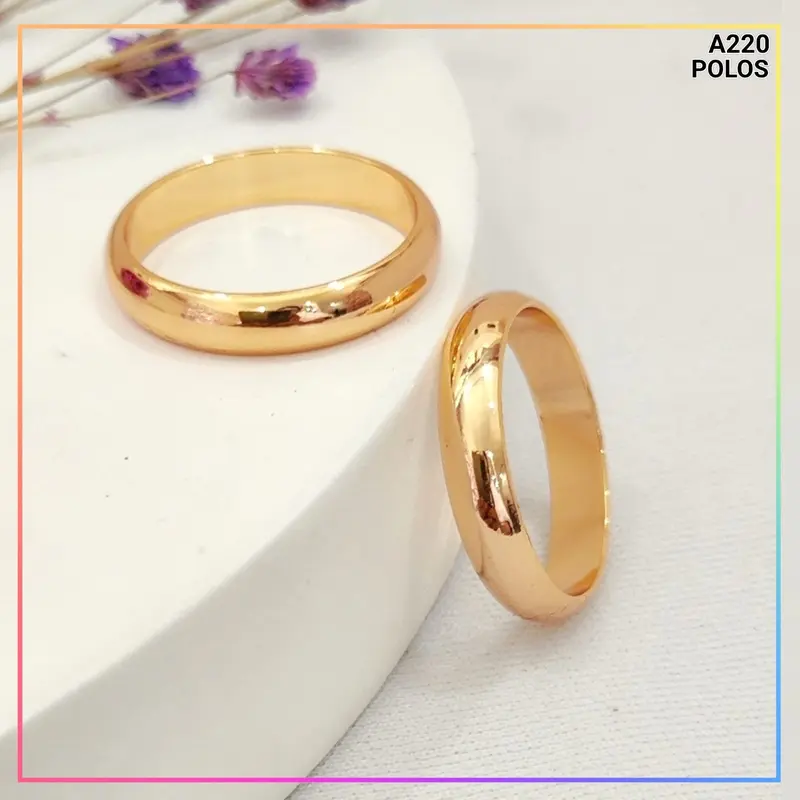 Good Jewelry ID Cincin Dewasa Polos Glosy A220 Rings 4