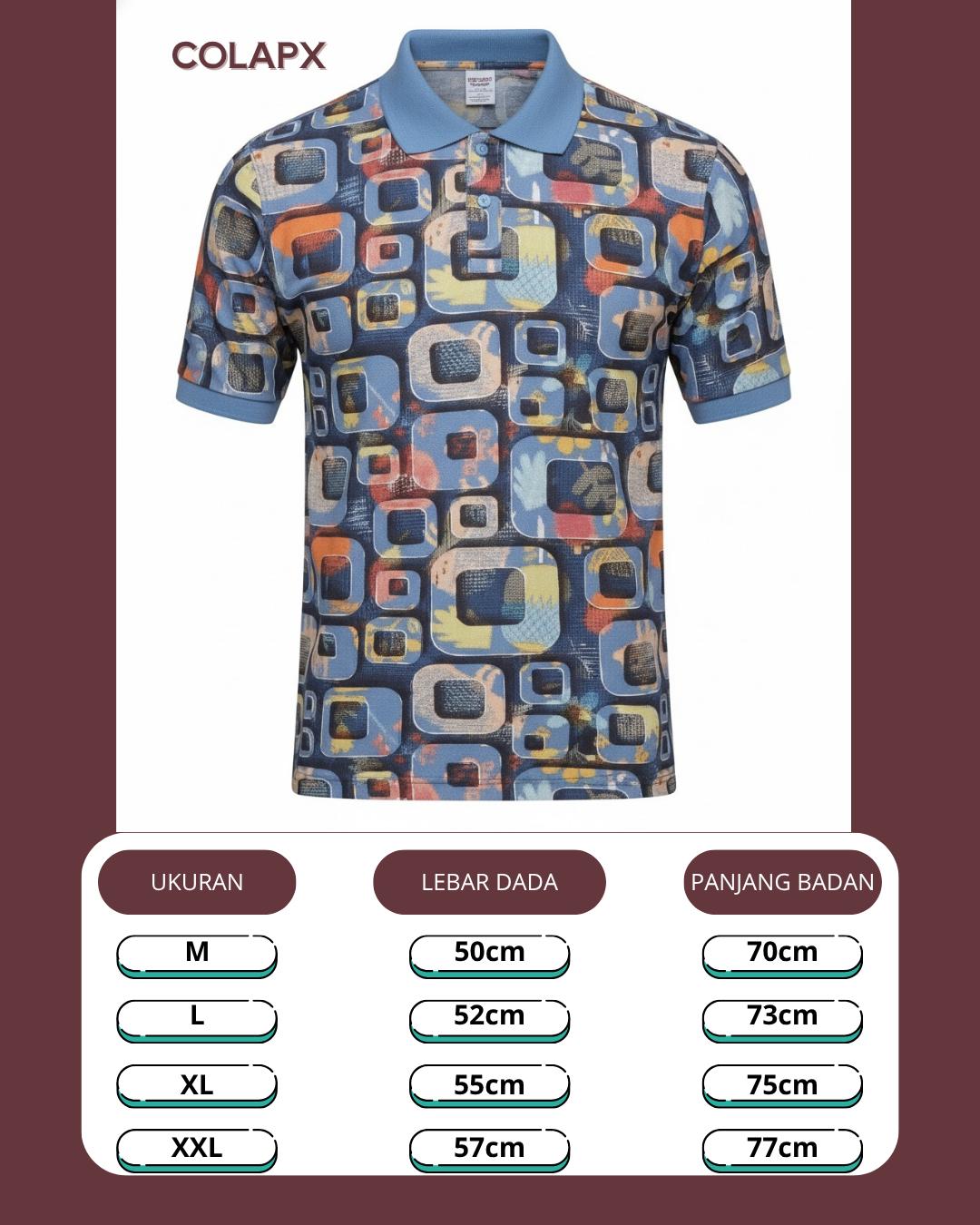 Shirt Pria dan Wanita  Retro Tetris Premium Lengan Pendek Kaos Kerah Vintage Desain Klasik Dan Elegan untuk Tampilan Retro Anda Katun     cowok baju polo xs warna 3 kaus polo