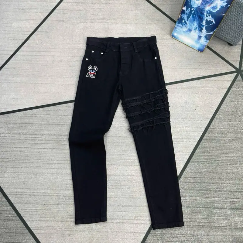 [ TẶNG QUÀ ]Quần khuyết tật đen 4 cúc được ktra hàng Nam có thể giặt máy thường Menswear