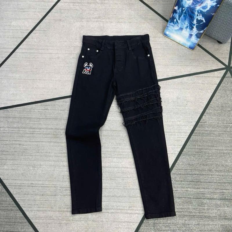 16 Quần khuyết tật đen 4 cúc được ktra hàng Nam có thể giặt máy thường Menswear