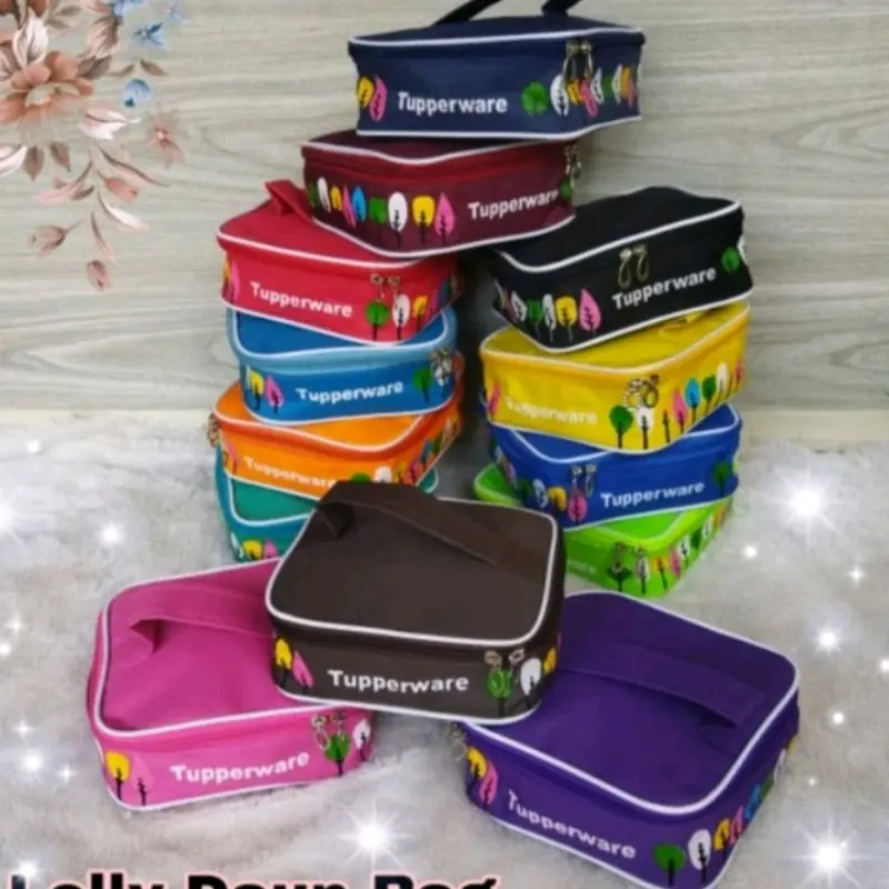 TAS BEKAL LOLLY TUP DAUN TUPPERWARE 0