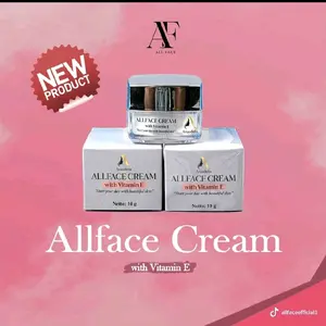 Allface Cream dengan Vitamin E - Krim Wajah Pelembab Mencerahkan Kulit Cantik dan Sehat 10g