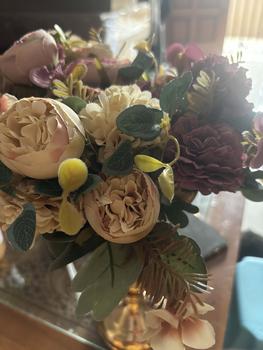 Product Review of Vas Bunga Emas Mewah Hiasan Rumah Elegan from R**♡ 1