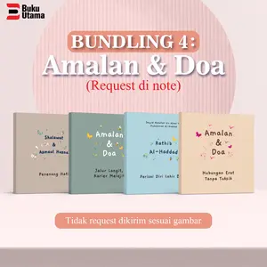 [BUNDLING 4] Buku Amalan Doa - Bebas Pilih Varian - Life Hacks Untuk Mengatasi Masalah Hidup (Ratib Al Haddad, Al Attas, Dzikir, Doa Hubungan, Karir, Sholawat, Ramadhan) -Soft Cover