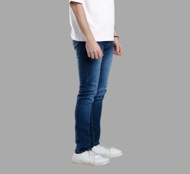 Celana jeans pria Bahan streach melar pensil Slimfit cowok panjang cowo skinny (Promo celana jeans jins jean jin pria paling murah 5