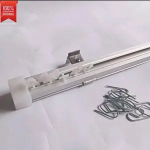 Batang rell kotak untuk vitrase pull set batang alumunium kotak rell serelek batang jadul kawat S