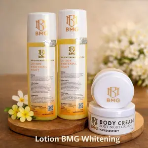 [ GRATIS TONER ] GRATIS CREAM SIANG/MALAM/TONER ORIGINAL PAKET CEPET PUTIH LOTION KUNING BPOM 2 PCS DAN BODY CREAM 2 PCS BMG ORIGINAL MEMUTIHKAN DAN MENGHILANGKAN BEKAS LUKA