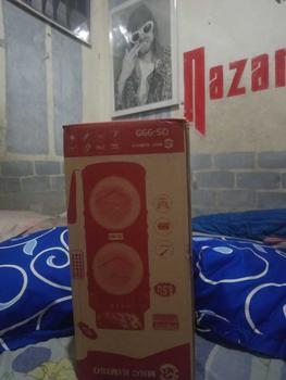 Product Review of [AB ACC] Speaker Bluetooth 999 LED Free Mic karaoke Bass Wireless from H**n 0