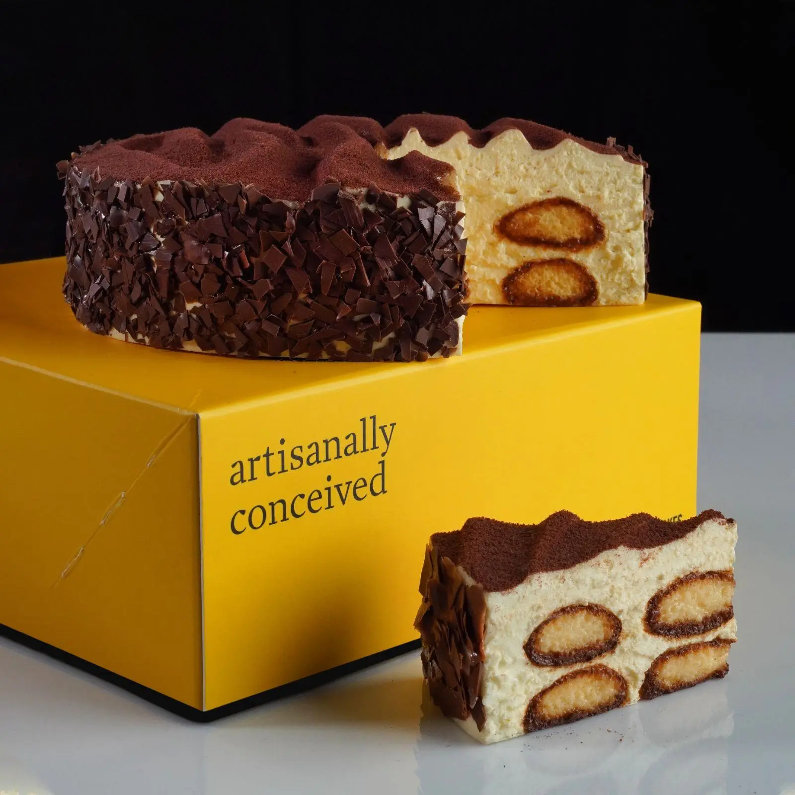 [Cat & the Fiddle] Tiramisu Cheesecake Halal