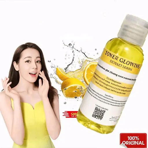 1 PCS Toner Glowing 60ml Pencuci Wajah Essence Aging Mencerahkan - Kering, Berminyak 60ml