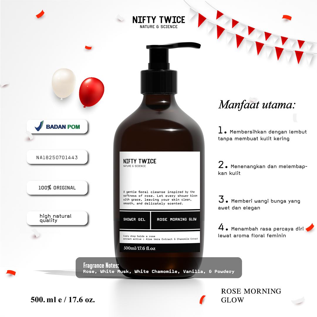 Rose Morning Glow Soft and Clean Body Wash