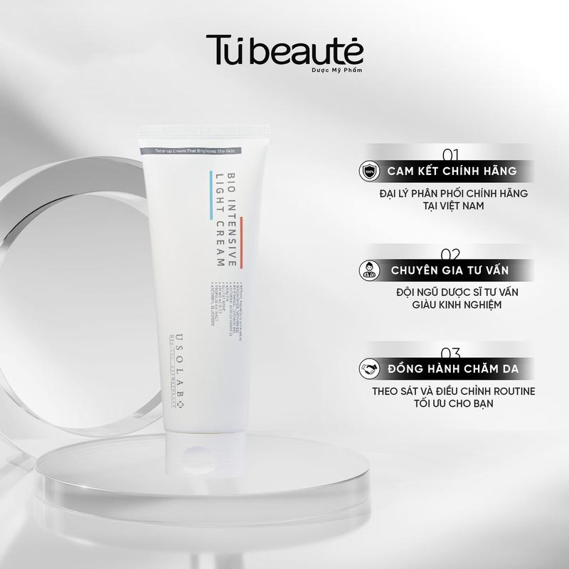   HÀNG CÔNG TY  Kem Truyền Trắng Body Usolab Bio Intensive Light Cream 250ml  SIZE LỚN  